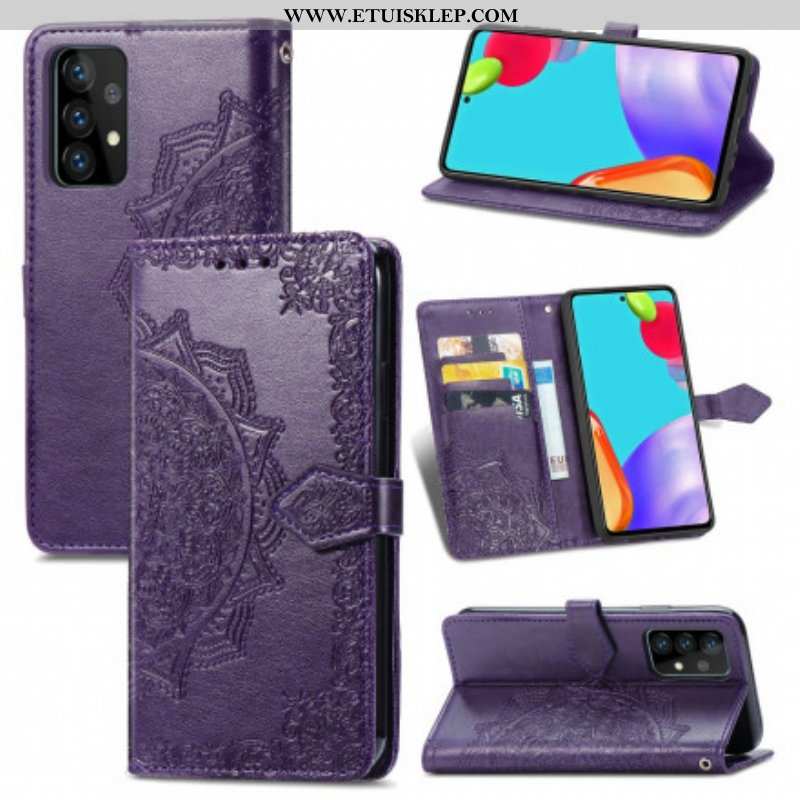 Etui Folio do Samsung Galaxy A52 4G / A52 5G / A52s 5G Średniowiecze Mandali
